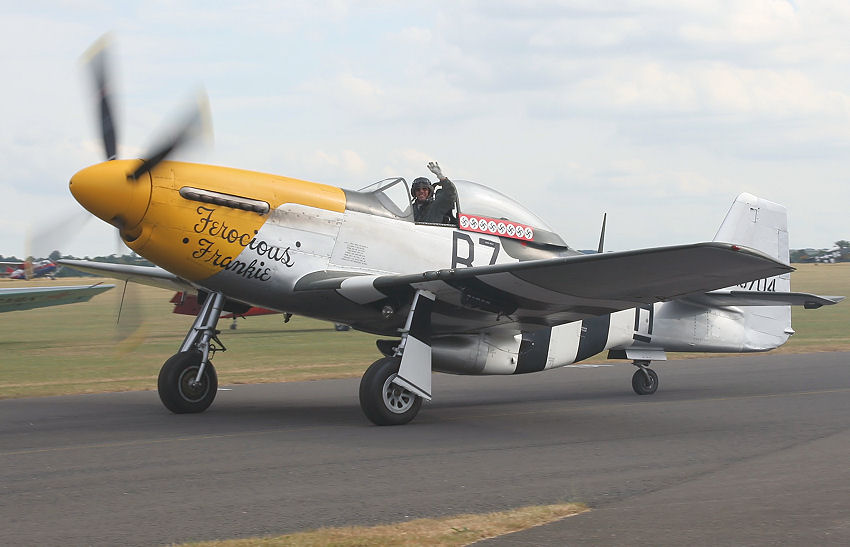 North American P-51D Mustang: Das Jagdflugzeug wurde nach nur 117 Tage Entwicklungszeit gebaut