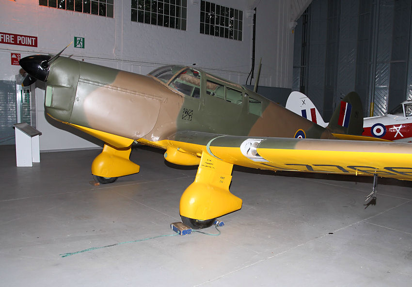Percival Proctor III: 3-sitziges Verbindungsflugzeug der Royal Air Force (RAF) im 2. Weltkrieg