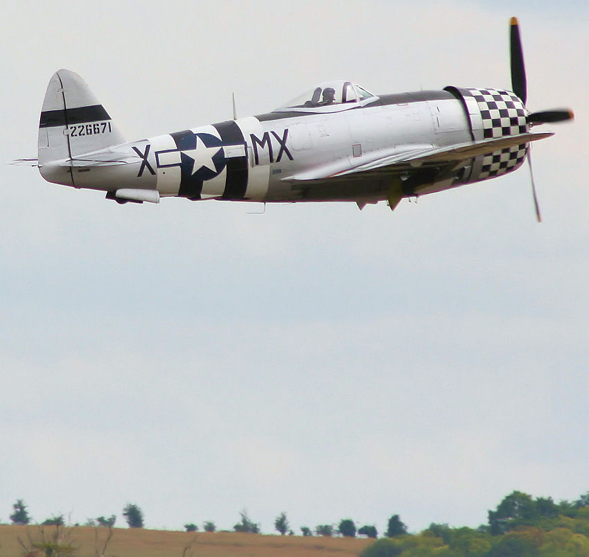 Republic P-47 - Flug