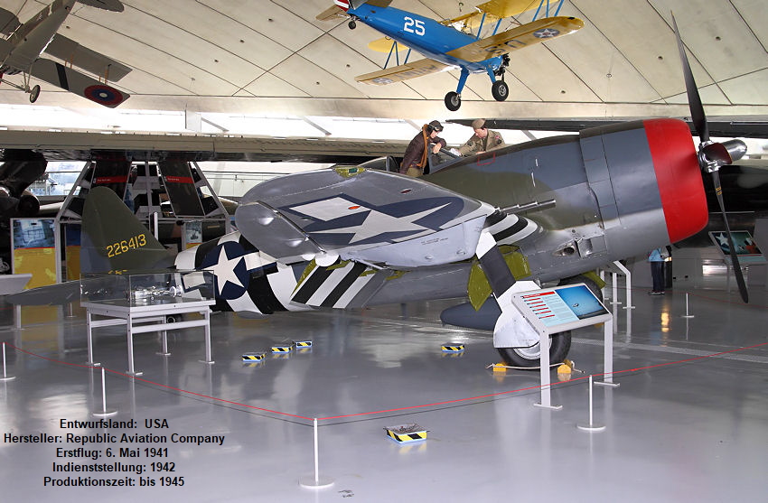 Republic P-47 Thunderbolt: Jagdflugzeug und Jagdbomber im 2. Weltkrieg (1941)