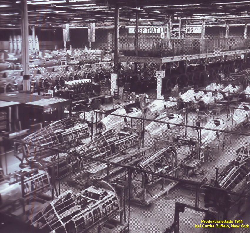 Republic P-47 - Produktionsstätte