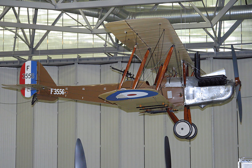 Royal Aircraft Factory RE 8: Doppeldecker von 1916 als englischer Bomber