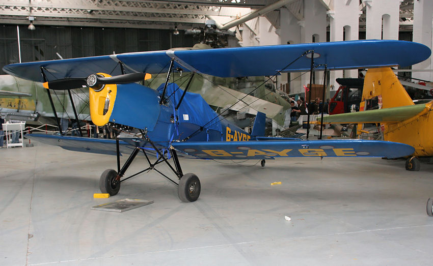 Stampe S.V. 4:   Doppeldecker - kleiner 2-sitziger Trainer - Erstflug: 1933