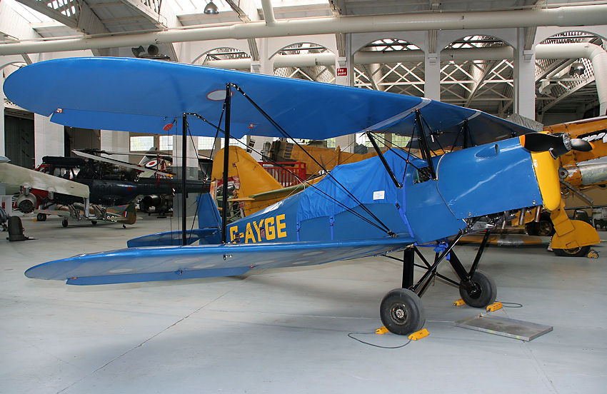 Stampe S.V. 4:   Doppeldecker - kleiner 2-sitziger Trainer - Erstflug: 1933