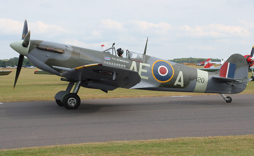 Spitfire LF.Vb - Startbahn