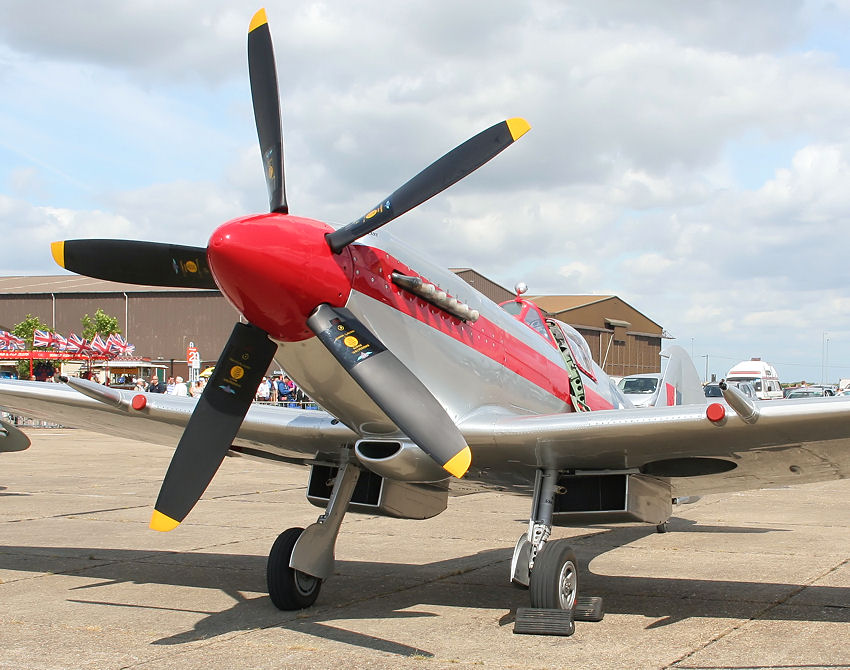 Supermarine Spitfire Mk.XIV: eines der erfolgreichsten Flugzeuge mit 5-Blatt-Propeller