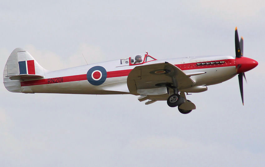 Supermarine Spitfire Mk.XIV: Flugansicht