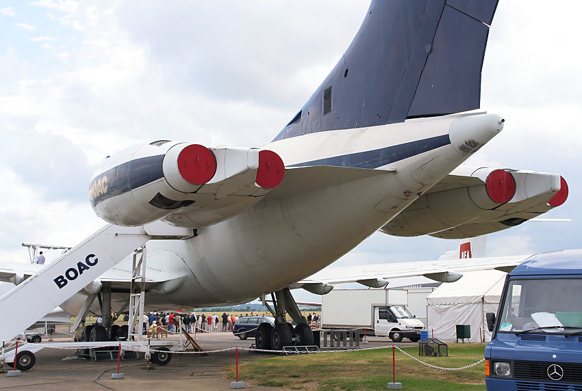 Vickers Super VC 10: eines der ersten Langstreckenflugzeuge der Welt