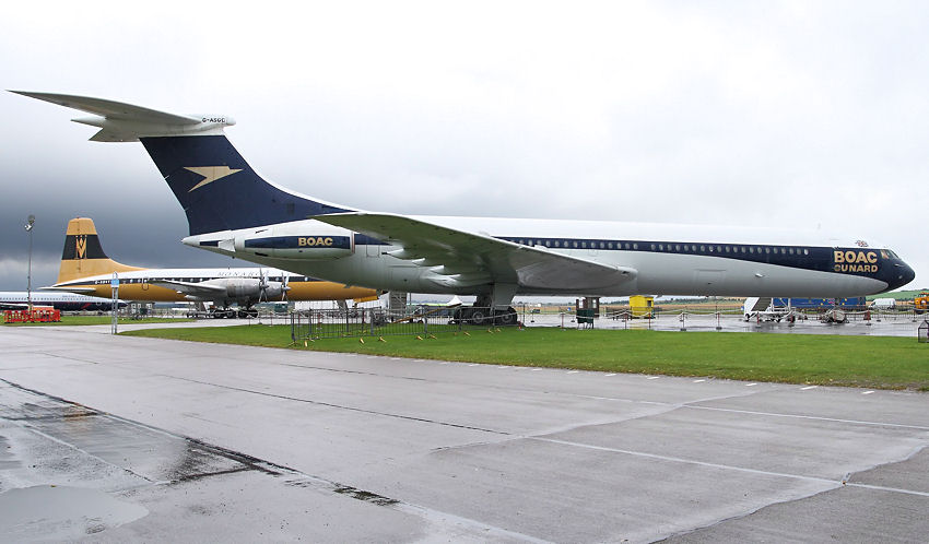 Vickers Super VC 10: eines der ersten Langstreckenflugzeuge der Welt