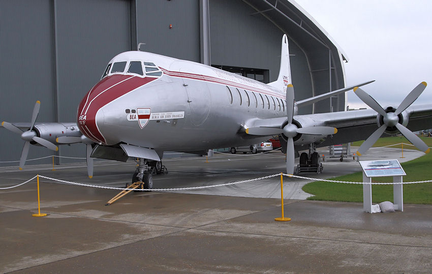 Vickers Viscount 701: Das erste Passagierflugzeug mit Turboprop-Antrieb