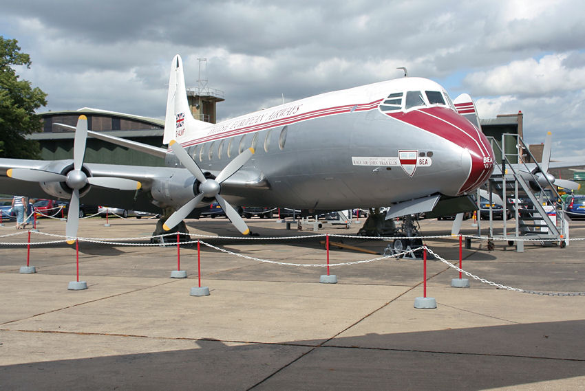 Vickers Viscount 701: Das erste Passagierflugzeug mit Turboprop-Antrieb