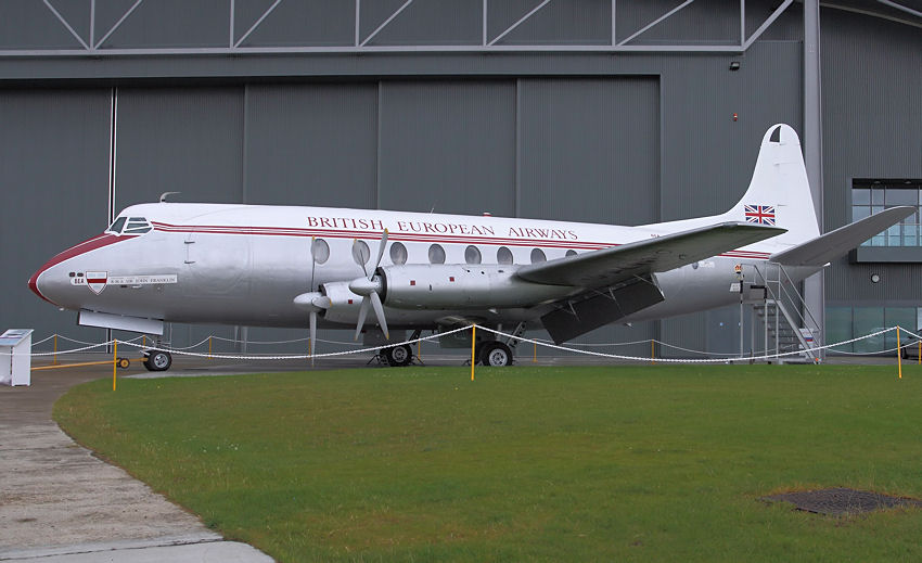 Vickers Viscount 701: Das erste Passagierflugzeug mit Turboprop-Antrieb