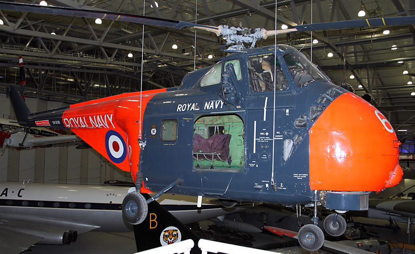 Westland Wessex H.A.S  Mk.1: Transporthubschrauber für 16 Personen oder 8 Tragen der Royal Navy