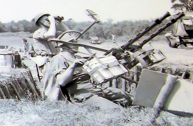 British twin Bren gun - Luftabwehr
