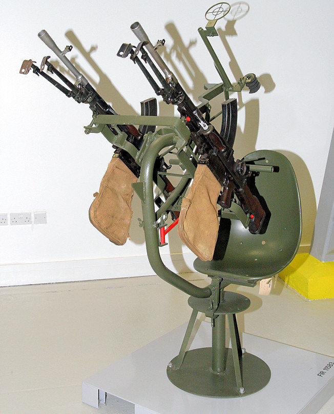 British twin Bren gun - Luftabwehr