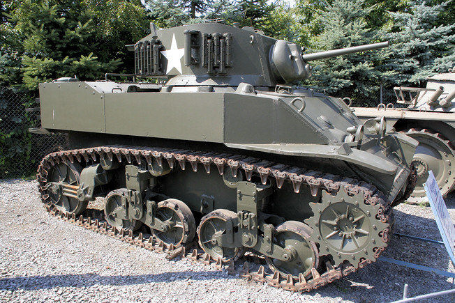 M3 Stuart - leichter US-amerikanischer Panzer