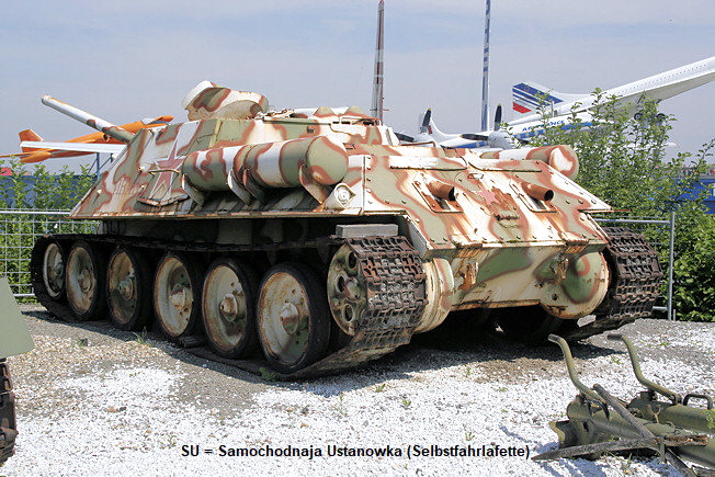 SU 100 Selbstfahrlafette