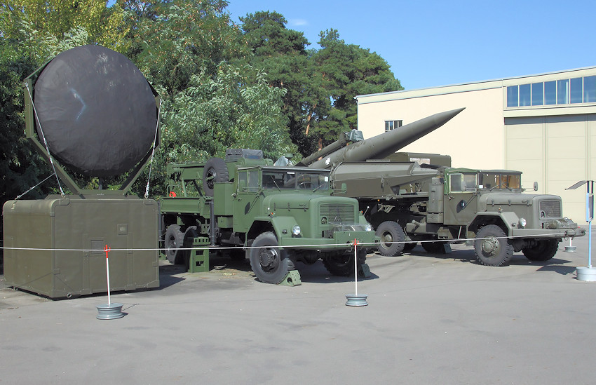 Pershing 1A - Fahrzeuge des Systems