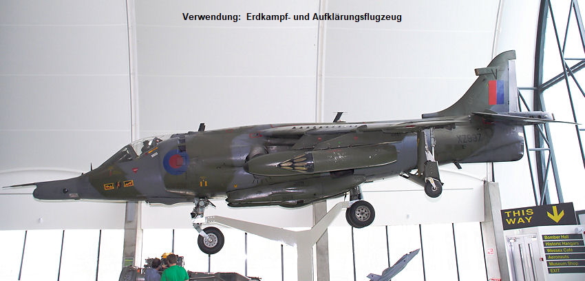 BAe Harrier - Senkrechtstarter