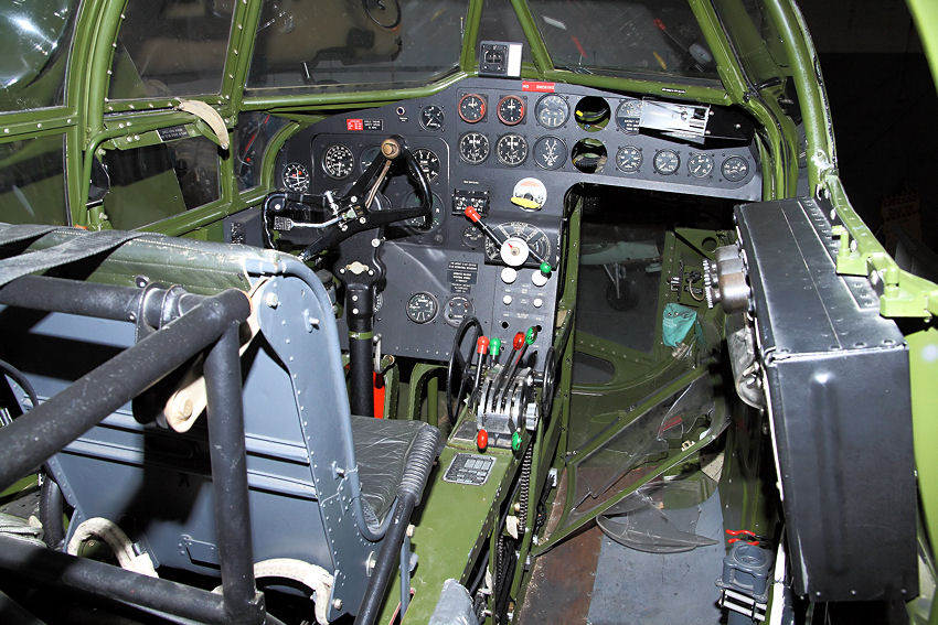 Bristol Blenheim - Cockpit