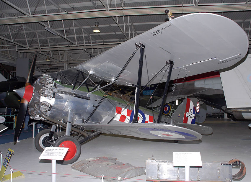 Bristol 105 Bulldog: Jagdflugzeug der Royal Air Force aus den frühen 1930er Jahren