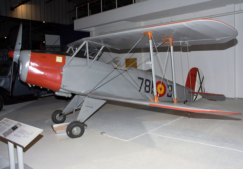 Casa E3B: spanischer Lizenzbau der deutschen Bücker 131 Jungmann von 1937