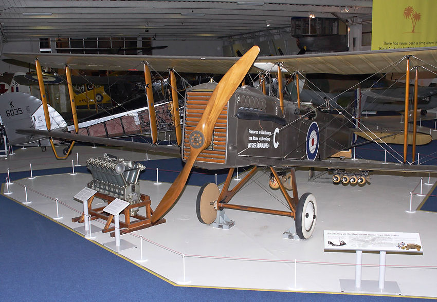 De Havilland D.H. 9: zweisitziger Doppeldecker von 1920