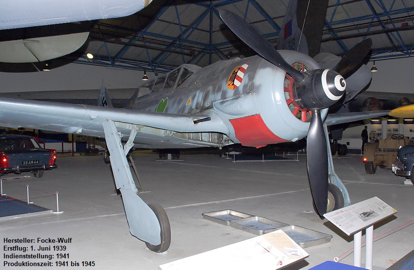 Focke Wulf Fw 190: Doppelsitzige Trainer-Variante des Jagdflugzeugs