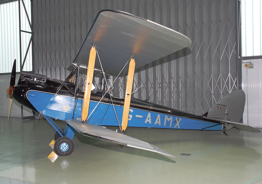 De Havilland D.H.60 Gipsy Moth:  Vorgängermodell der Tiger Moth