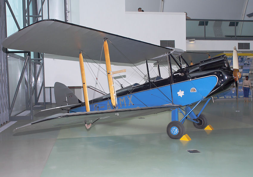 De Havilland D.H.60 Gipsy Moth:  Vorgängermodell der Tiger Moth