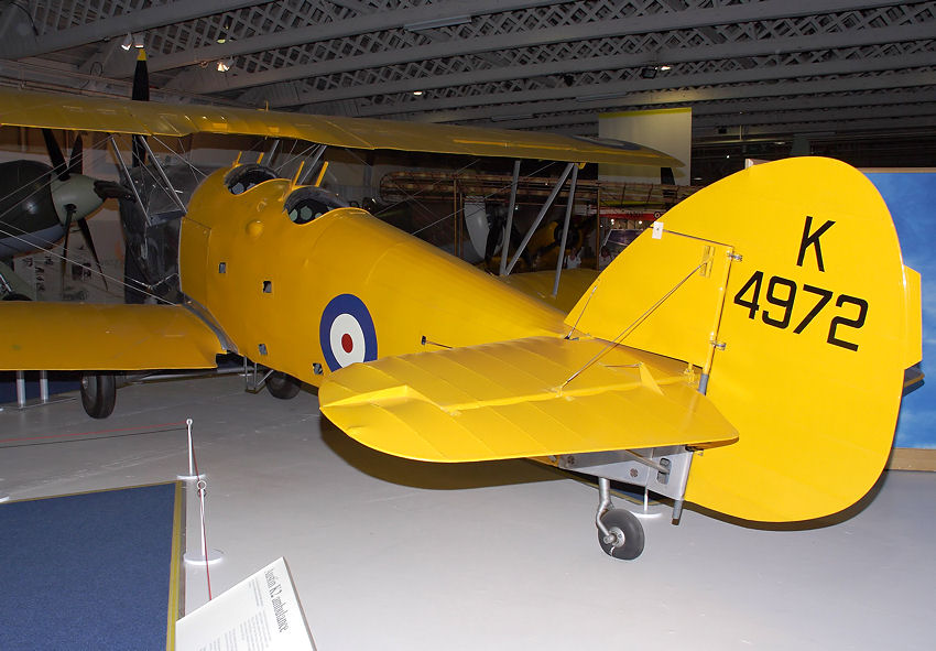 Hawker Hart: Trainerversion des Tagbombers der RAF