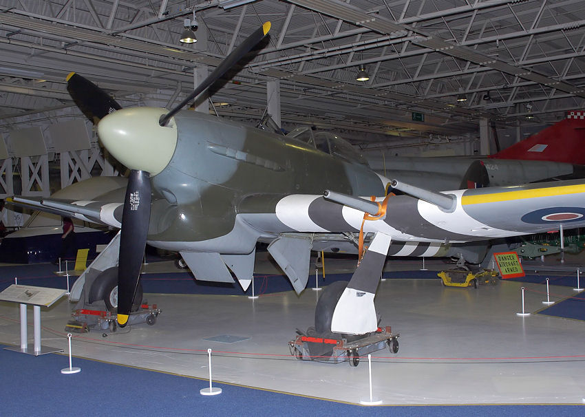 Hawker Typhoon IB: einsitziger Jagdbomber des Zweiten Weltkriegs