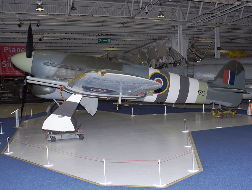 Hawker Typhoon IB: einsitziger Jagdbomber des Zweiten Weltkriegs