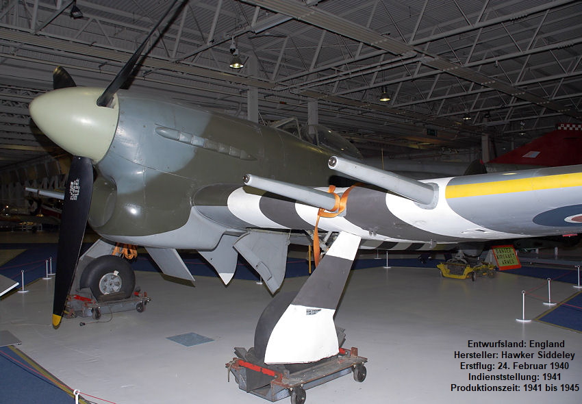 Hawker Typhoon IB: Jagdbomber des Zweiten Weltkriegs