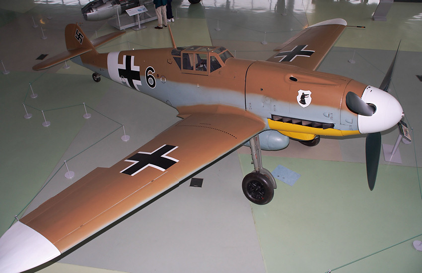 Messerschmitt Bf 109 (Me 109): Die Maschine war das wichtigste deutsche Jagdflugzeug im Zweiten Weltkrieg