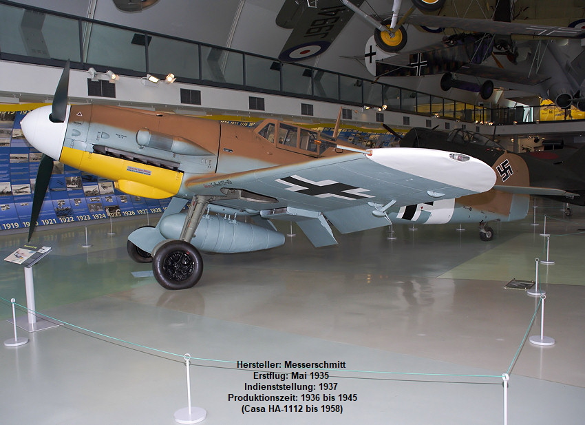Messerschmitt Bf 109: Die Maschine war das wichtigste deutsche Jagdflugzeug im Zweiten Weltkrieg
