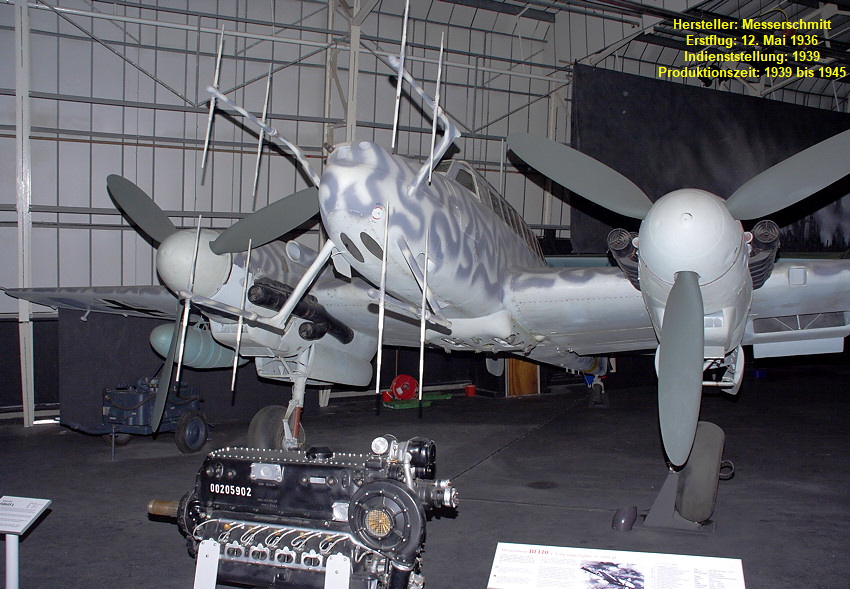 Messerschmitt Bf 110 G-4: neugeschaffene Gattung des Zerstörers - später Nachtjäger