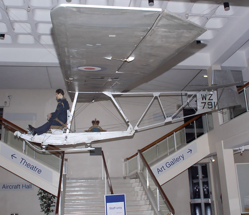 Slingsby T-38 “Grasshopper”: englische Variante des deutschen Schulgleiters SG 38