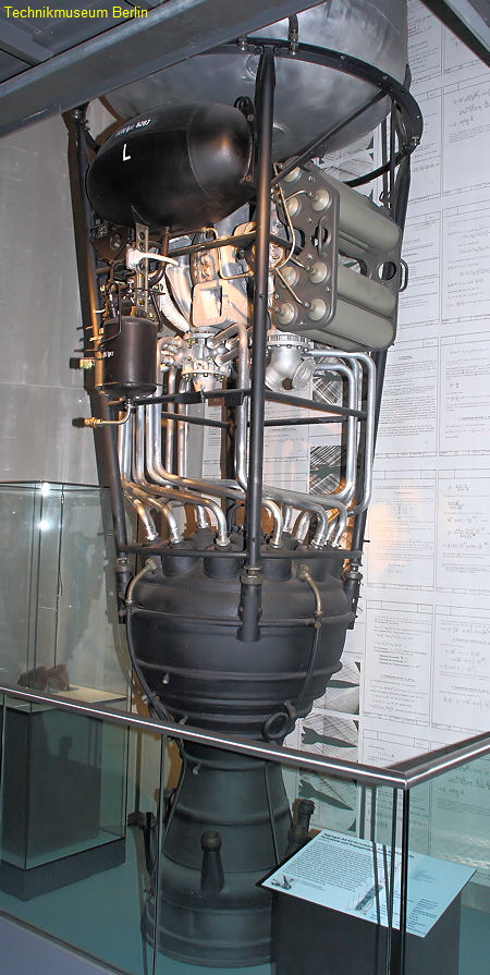 V-2 Rakete - Düse