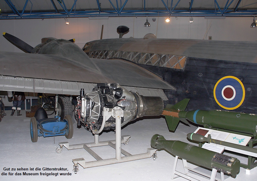 Vickers Wellington - Gitterstruktur
