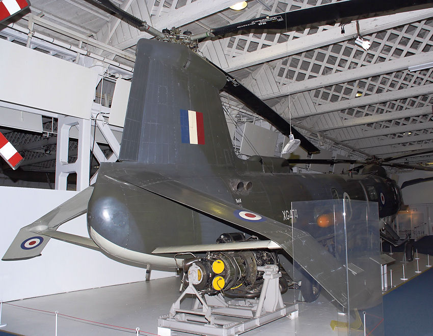 Westland Belvedere HC1: 1. Tandem-Rotor-Hubschrauber aus britischer Produktion