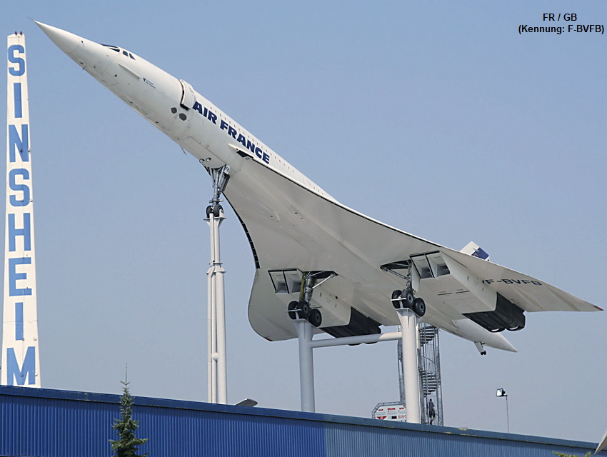 Concorde: Erstes erfolgreiches Überschall-Passagierflugzeug der Welt