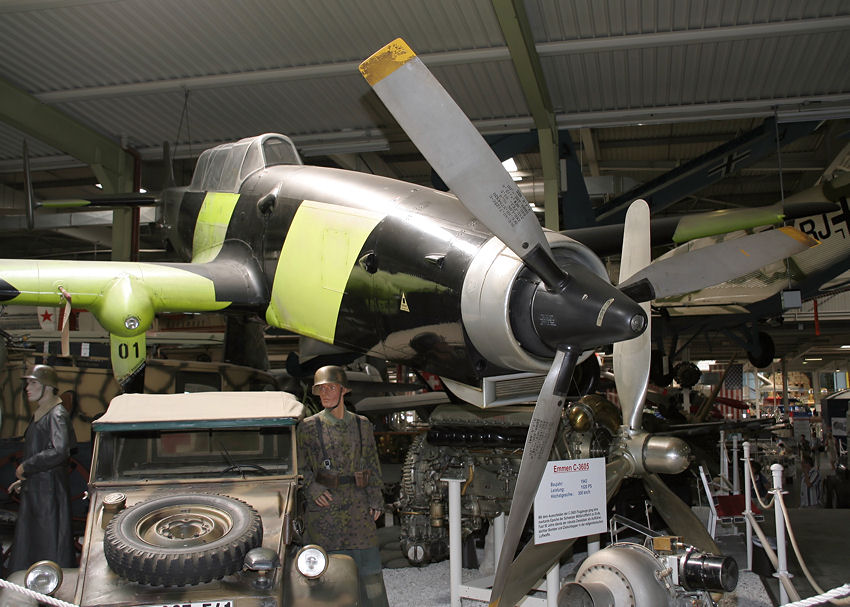 Emmen C-3605: Das schweizer Flugzeug wurde ab der 1960er Jahre entwickelt und hatte 1968 ihren Erstflug