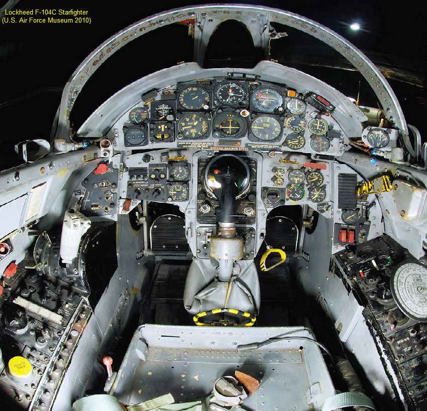 F-104 Starfighter - Cockpit