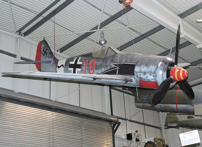Focke Wulf FW 190: bestes Jagdflugzeug mit Kolbenmotor des Zeitraums in der Zeit von 1944 bis 1945