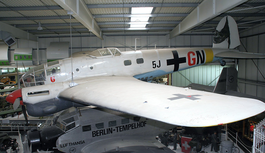 Die Heinkel He 111  ist ein zweimotoriger Tiefdecker in Ganzmetallbauweise mit Einziehfahrwerk aus dem Zweiten Weltkrieg. Hergestellt wurde er im Ernst Heinkel Flugzeugwerke in Rostock. Der Erstflug erfolgte im November 1935, die Indienststellung begann ab 1936. Das Flugzeug wurde in den 1930er Jahren ursprünglich als Verkehrsflugzeug für zehn Passagiere konzipiert, aber später in großer Stückzahl als Bomber eingesetzt. Nach Ende des 2. Weltkriegs produzierte die spanische Firma CASA das Flugzeug noch bis Mitte der 1950er Jahre unter der Bezeichnung CASA 2.111 weiter.