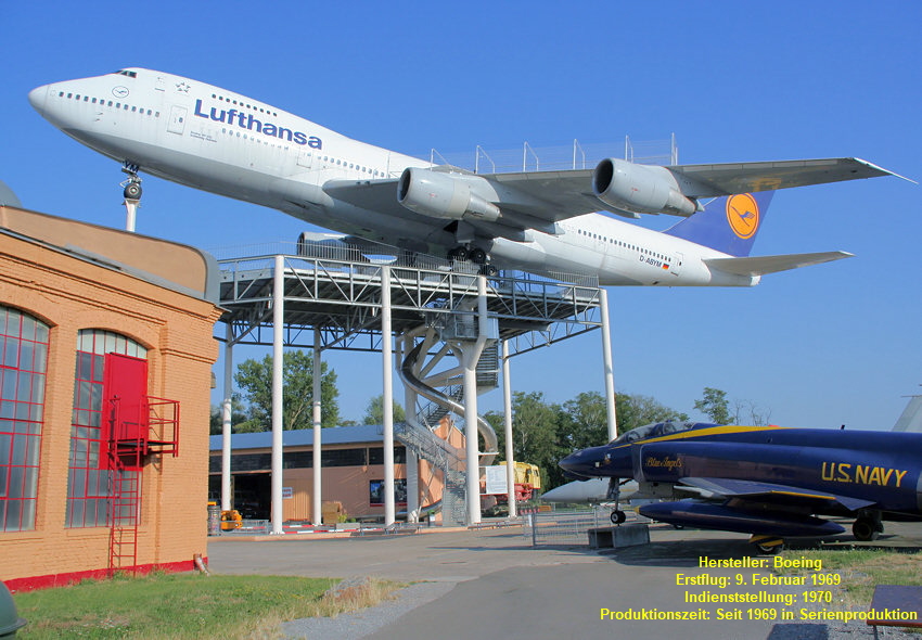 Boeing 747 Jumbo-Jet “Schleswig-Holstein”: war lange Zeit das größte Passagierflugzeug