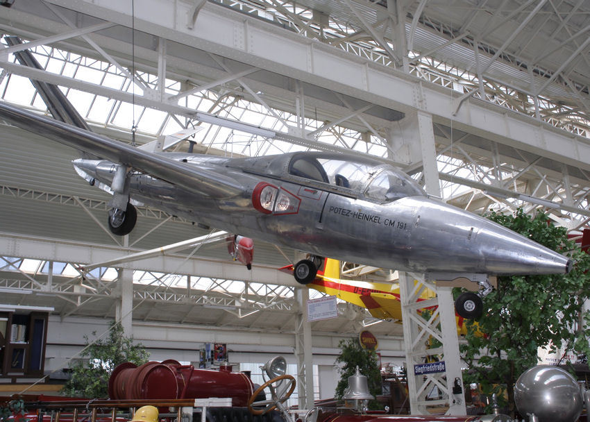 Heinkel Potez “Magister” CM 191: aus der CM 170 entwickeltes Geschäftsflugzeug