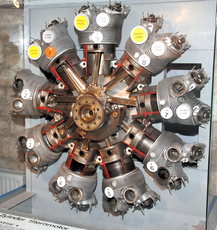 Alvis Leonides Mk. 17302 - 9-Zylinder Sternmotor