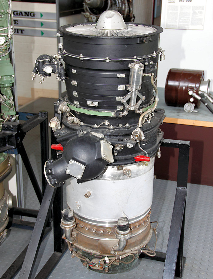 Rolls Royce RB 108 -  Nutzung im senkrecht startenden Versuchsflugzeug Short SC.1